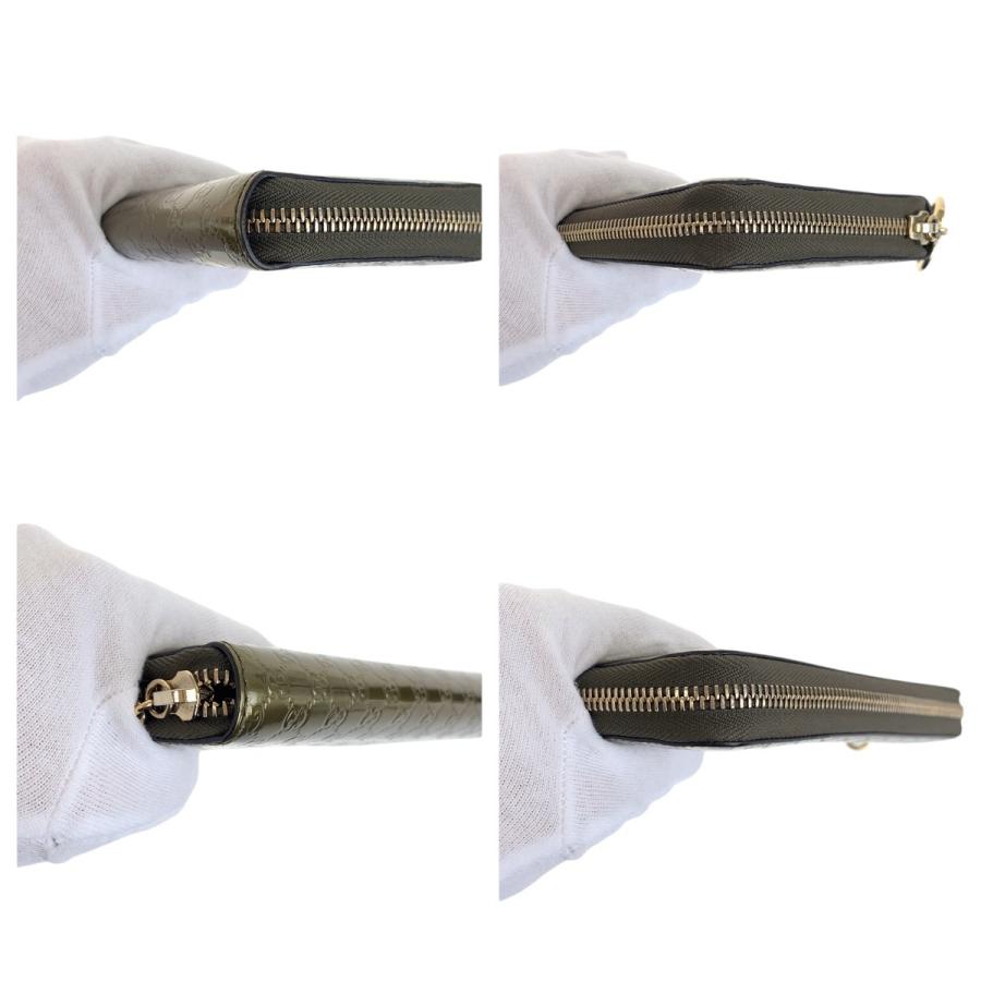 GUCCI 美品 グッチ マイクログッチシマ ハート インターロッキング  