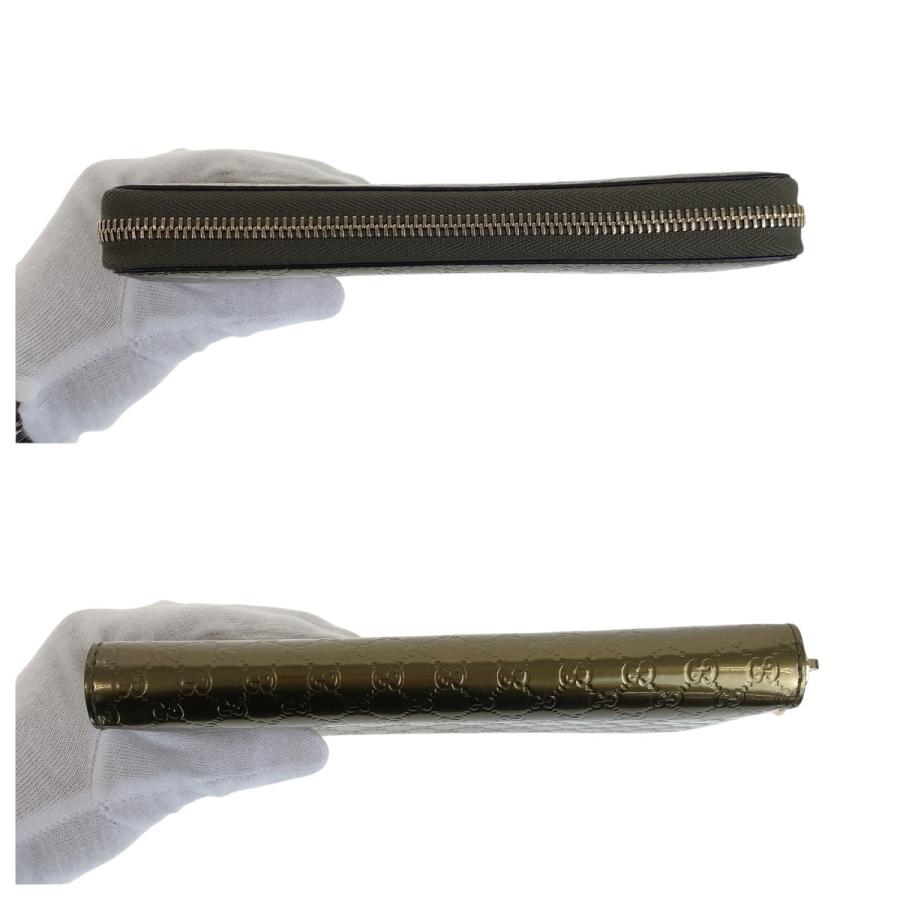 GUCCI 美品 グッチ マイクログッチシマ ハート インターロッキング  