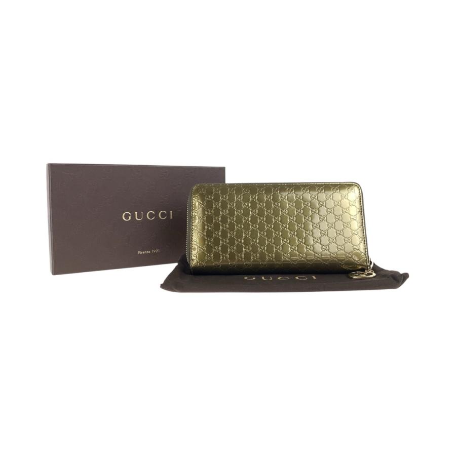 GUCCI 美品 グッチ マイクログッチシマ ハート インターロッキング  