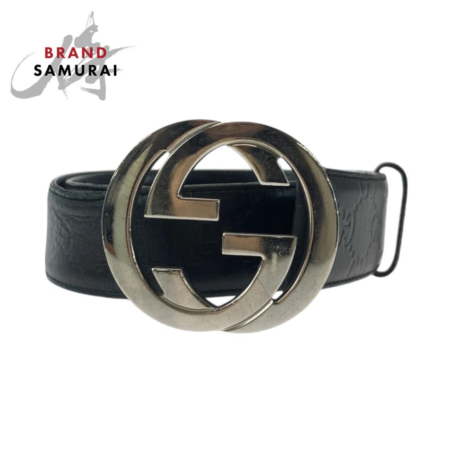 GUCCI（グッチ） グッチシマ インターロッキング 85cm/34inc ブラック