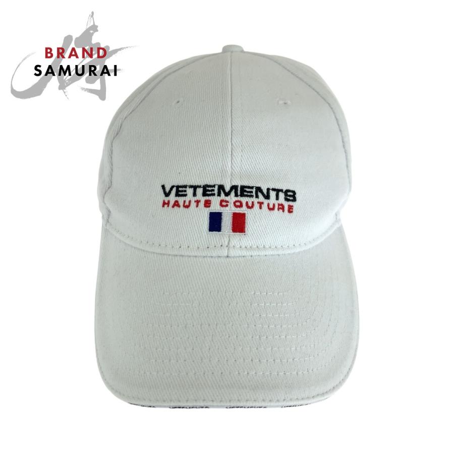美品 VETEMENTS ヴェトモン フリーサイズ コットン キャップ ベース