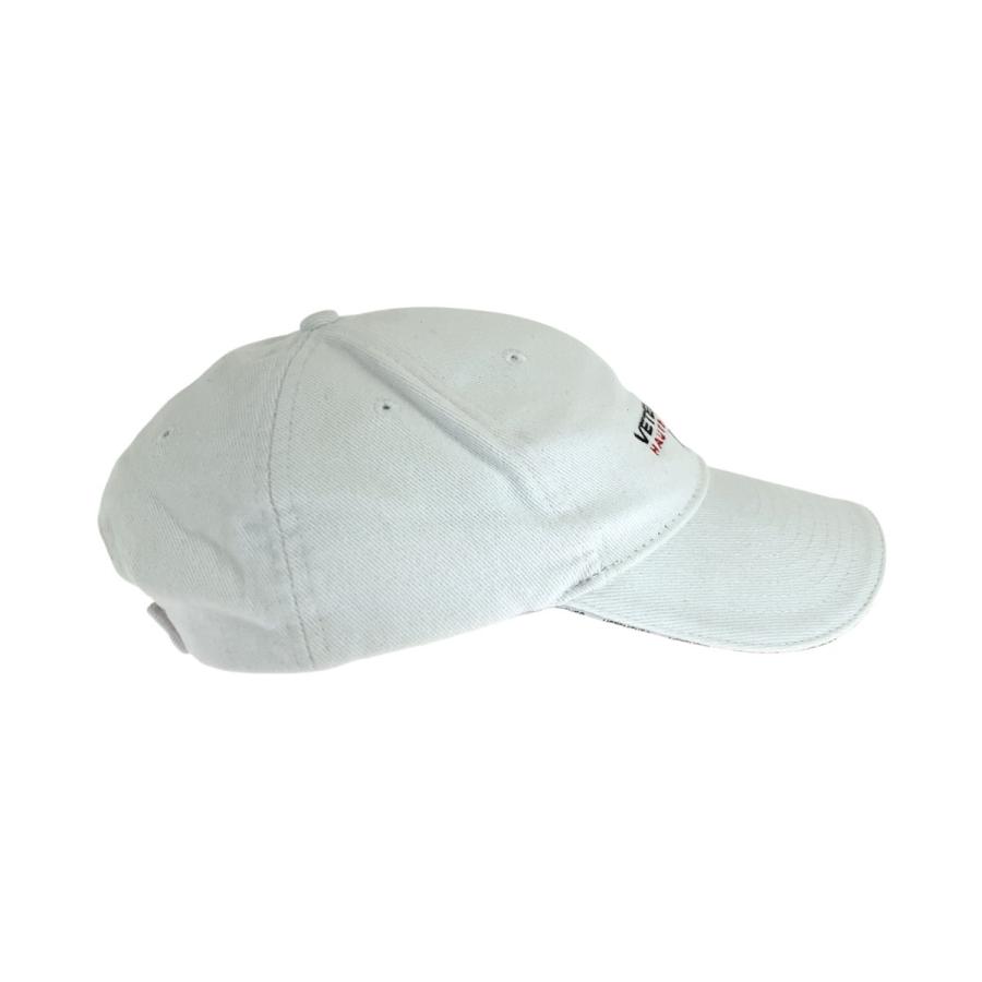 美品 VETEMENTS ヴェトモン フリーサイズ コットン キャップ ベース