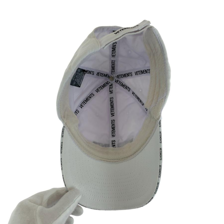 美品 VETEMENTS ヴェトモン フリーサイズ コットン キャップ ベース