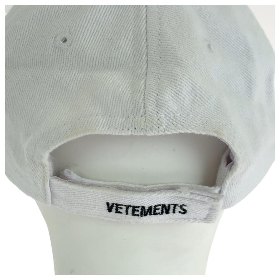 美品 VETEMENTS ヴェトモン フリーサイズ コットン キャップ ベース