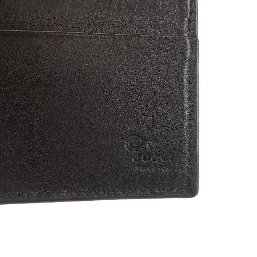 GUCCI（グッチ） 美品 マイクログッチシマ ブラック 黒 シルバー金具