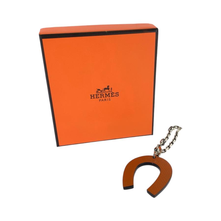 HERMES（エルメス） 美品 馬蹄 ホースシュー 男女兼用 オレンジ