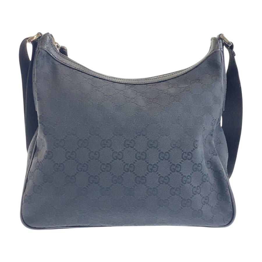 GUCCI グッチ ブラック 黒 シルバー金具 GGキャンバス 131211