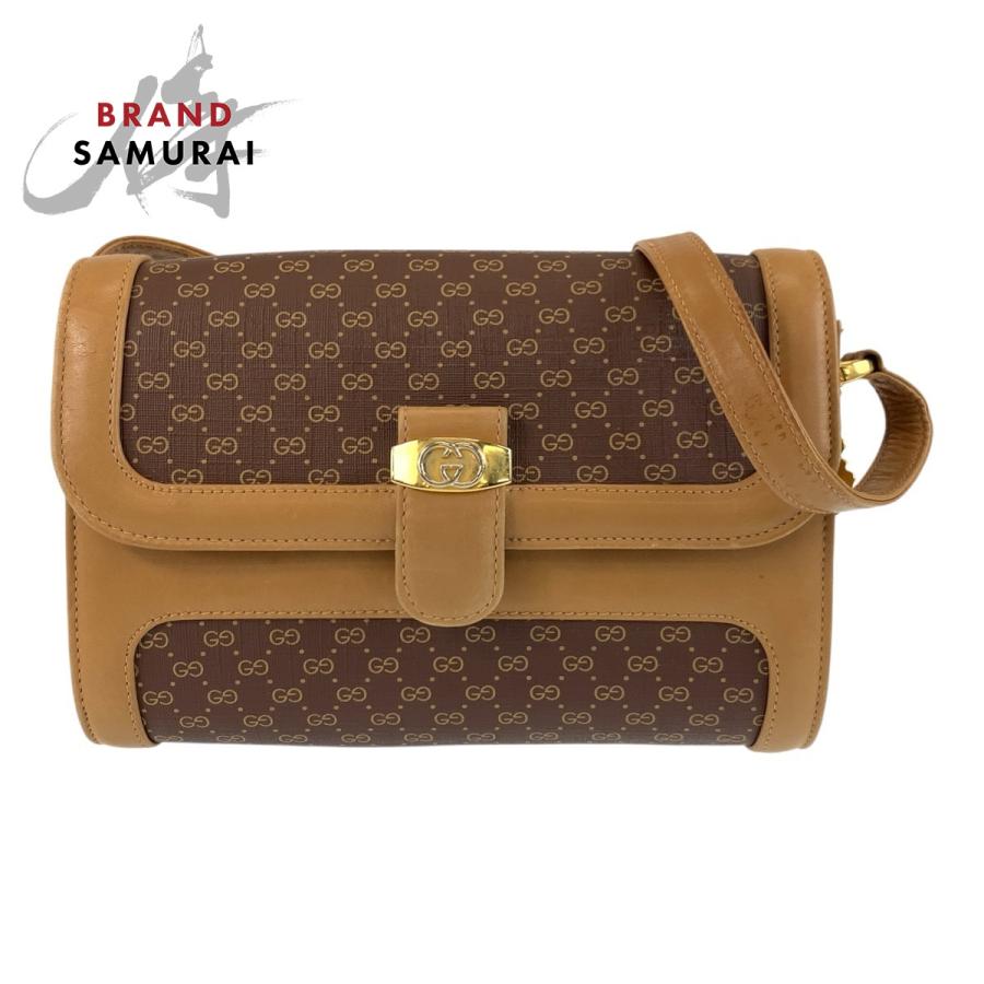 GUCCIヴィンテージショルダーバッグ GUCCI（グッチ） 美品 ヴィンテージ マイクロGG オールドグッチ
