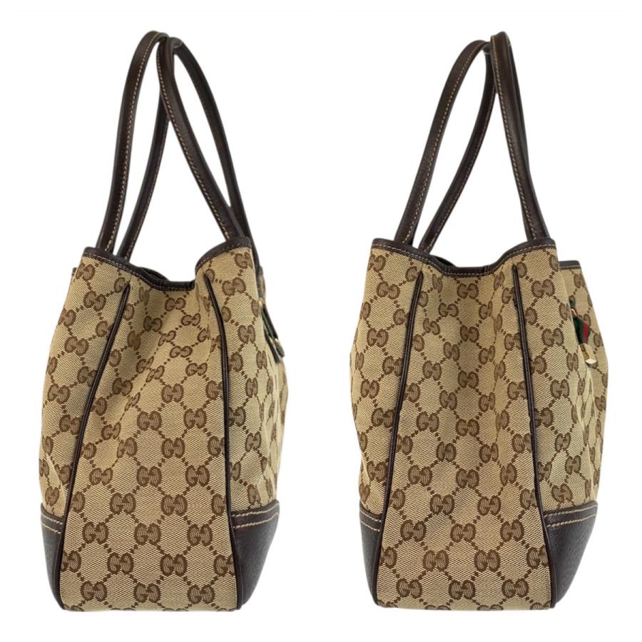 GUCCI 美品 グッチ プリンシー シェリーライン ベージュ