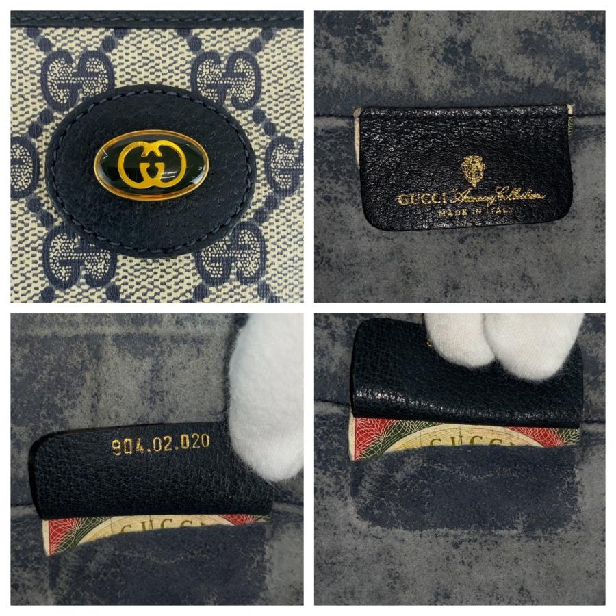 GUCCI（グッチ） オールドグッチ グレー ネイビー GGスプリーム