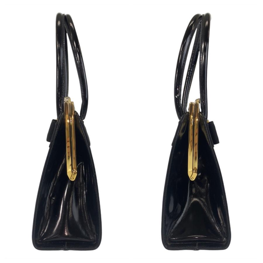 美品 Salvatore Ferragamo サルヴァトーレフェラガモ ヴィンテージ ヴァラリボン ブラック 黒 ハンドバッグ レディース 503291 |  | 05