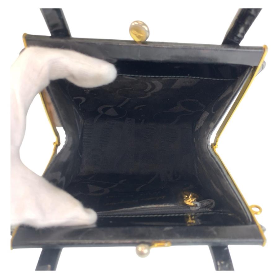 美品 Salvatore Ferragamo サルヴァトーレフェラガモ ヴィンテージ ヴァラリボン ブラック 黒 ハンドバッグ レディース 503291 |  | 08