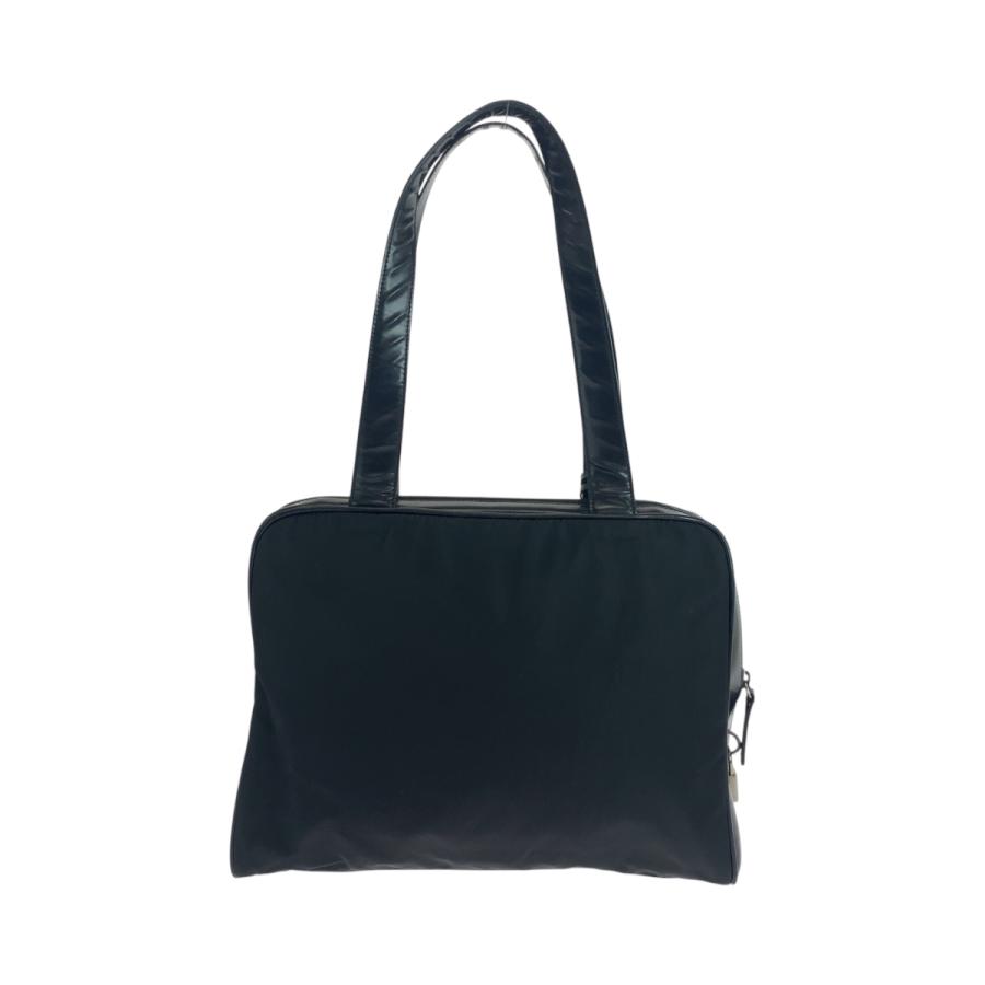 PRADA（プラダ） 美品 テスート 三角ロゴプレート ブラック 黒