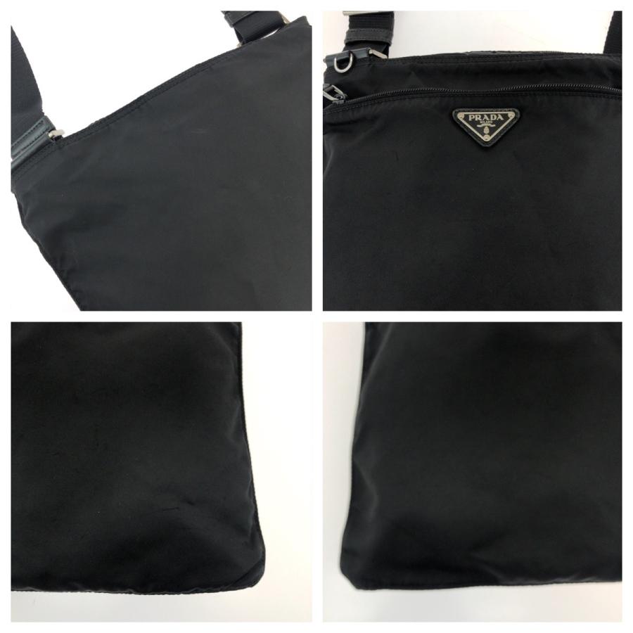 【美品】PRADA ウエストバッグ　三角ロゴ　黒　人気モデル PRADA プラダ ナイロン 三角ロゴ ウエストバッグ ボディバッグ