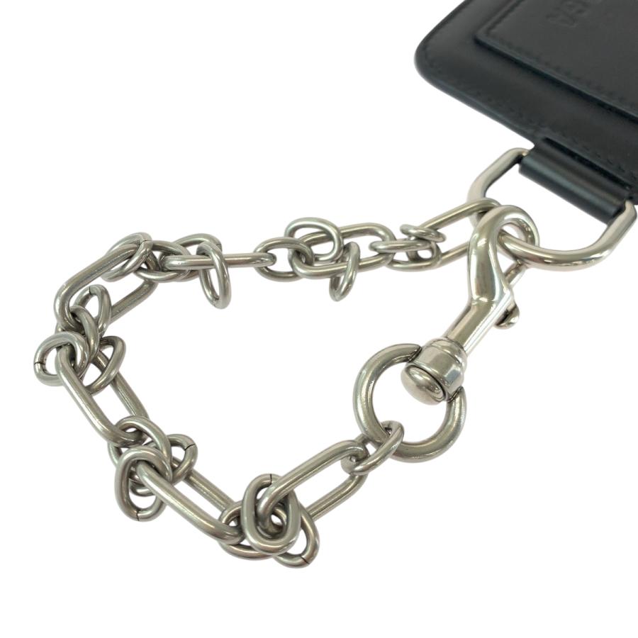 BALENCIAGA（バレンシアガ） 美品 ロゴ ブラック 655594 チェーン付き