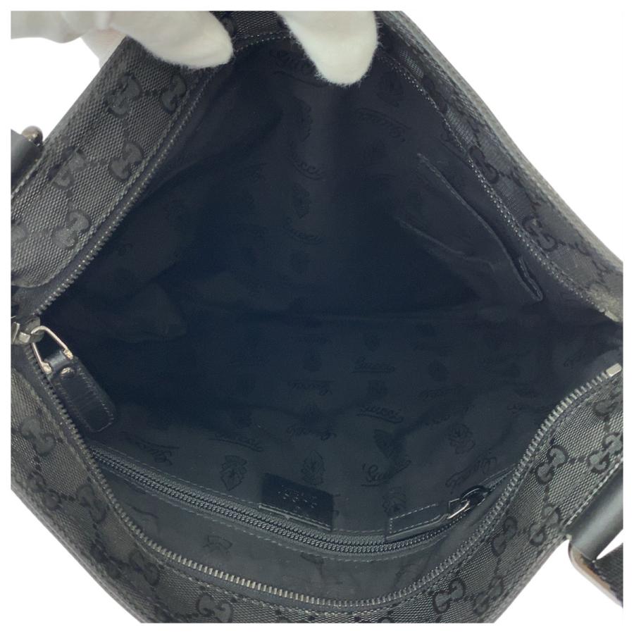 GUCCI（グッチ） 美品 GGインプリメ ブラック 黒 PVC 201446
