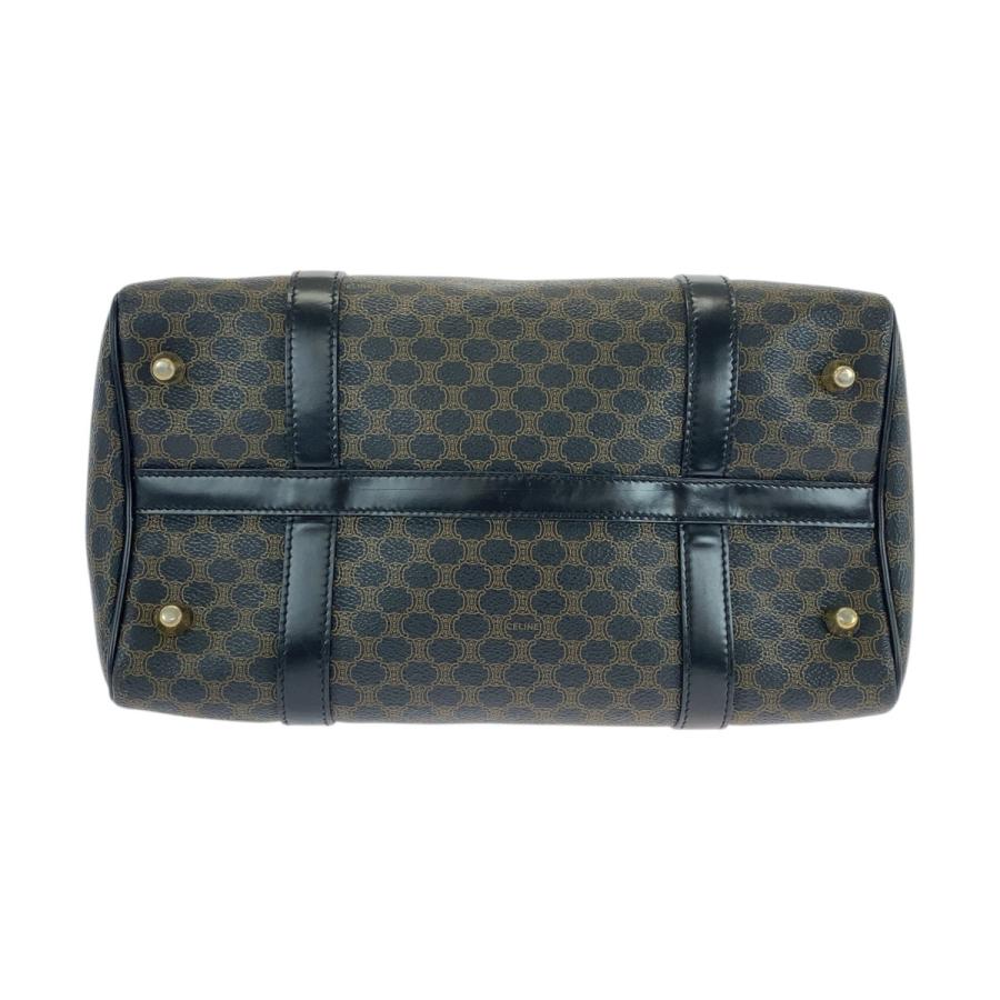 CELINE（セリーヌ） 美品 マカダム ブラウン ブラック ゴールド金具