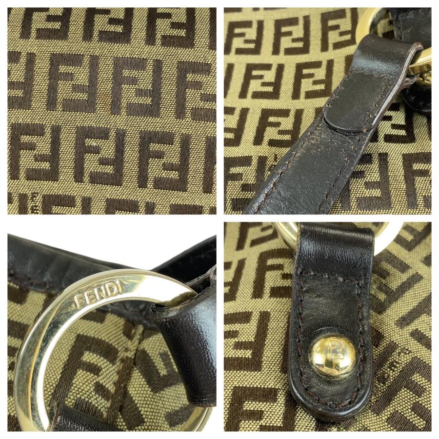 FENDI フェンディ ヴィンテージ ズッキーノ ブラウン ゴールド金具 キャンバス/8BH197 トートバッグ ショルダーバッグ レディース 503596 | FENDI | 05