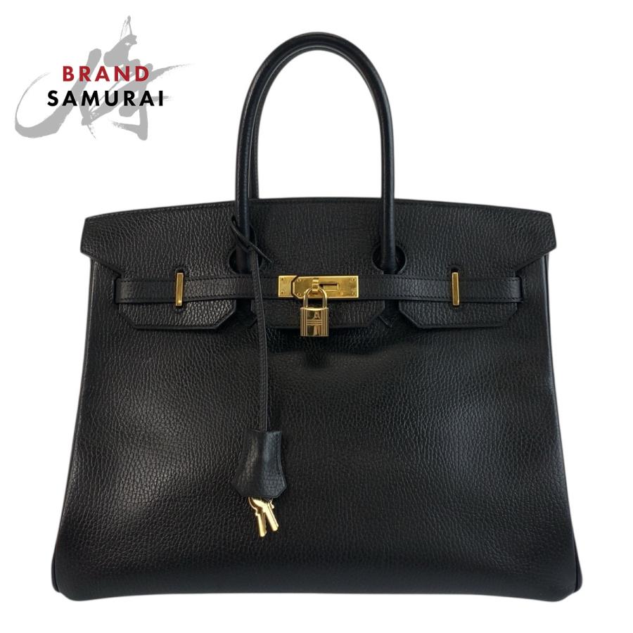 ヴィンテージバーキン35cm エルメスノベルティ HERMES（エルメス） 美品 ヴィンテージ バーキン 35 ブラック 黒