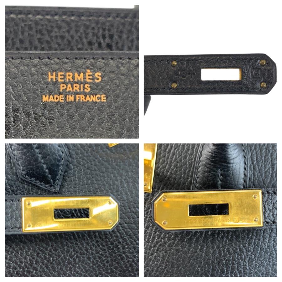 HERMES（エルメス） 美品 ヴィンテージ バーキン 35 ブラック 黒