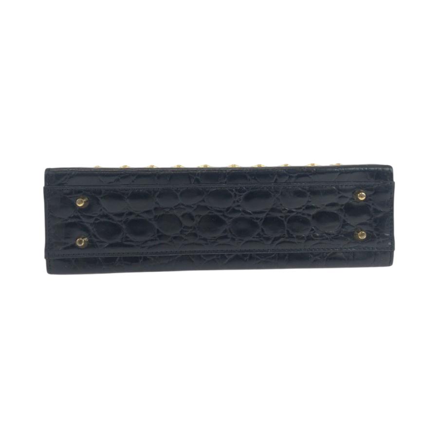 美品 ジャンニ ヴェルサーチ ヴィンテージ クロコ型押し サンバースト