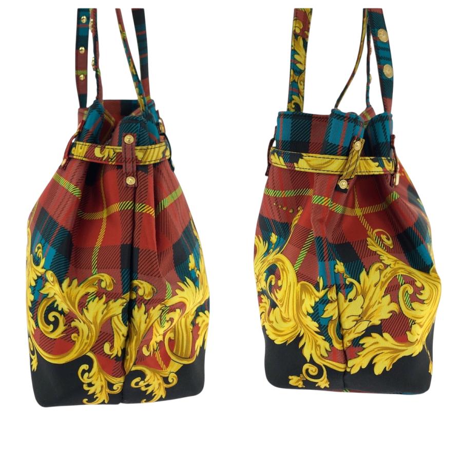 VERSACE バロック柄 ワンショルダー トップス 40 VERSACE バロック柄 ワンショルダー トップス 40 VERSACE バロック柄