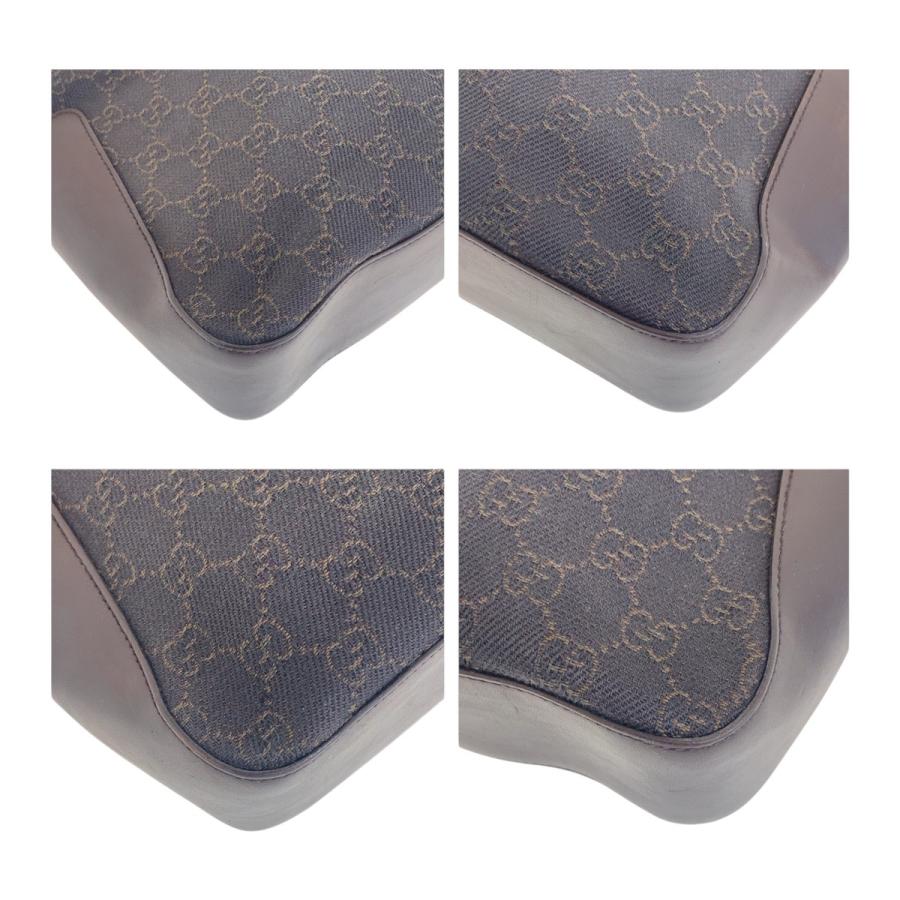 GUCCI（グッチ） ブラウン シルバー金具 GGキャンバス 73983 トート