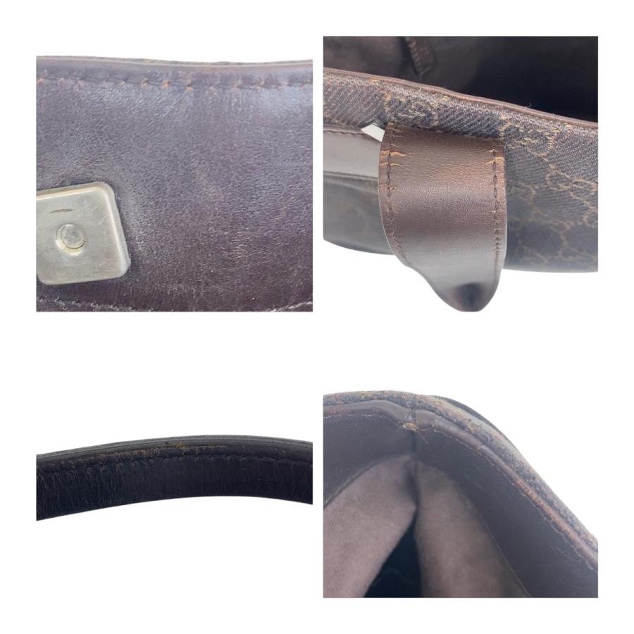 GUCCI（グッチ） ブラウン シルバー金具 GGキャンバス 73983 トート
