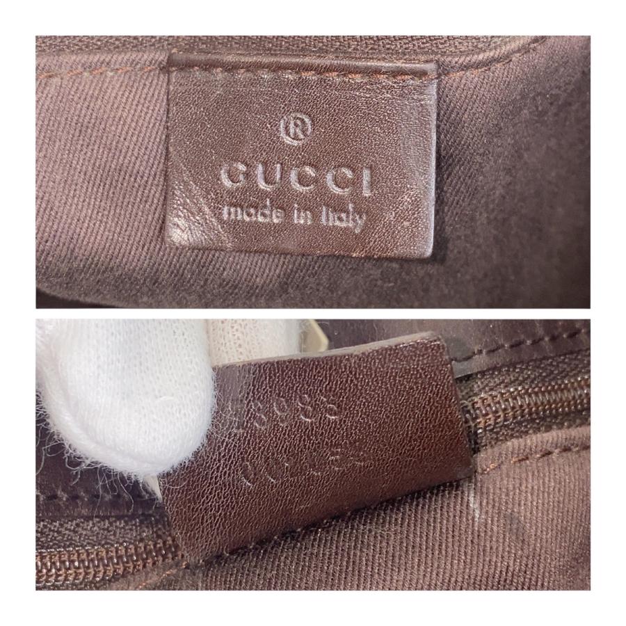 GUCCI（グッチ） ブラウン シルバー金具 GGキャンバス 73983 トート