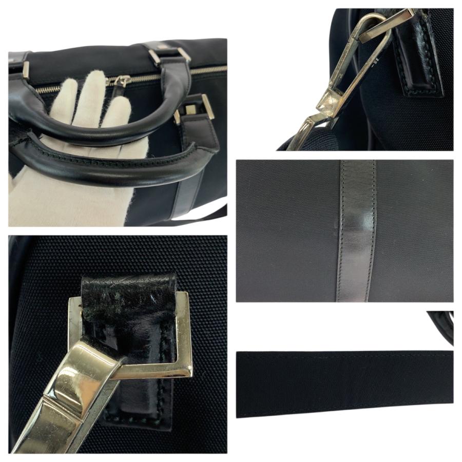 GUCCI（グッチ） 美品 ブラック 黒 シルバー金具 ナイロン 012 0399