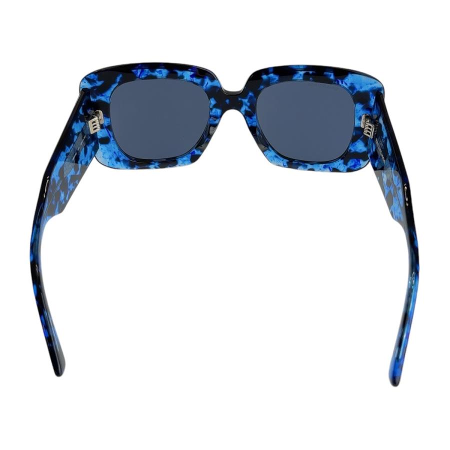 BALENCIAGA（バレンシアガ） 美品 スクエアフルリム 男女兼用 ブルー