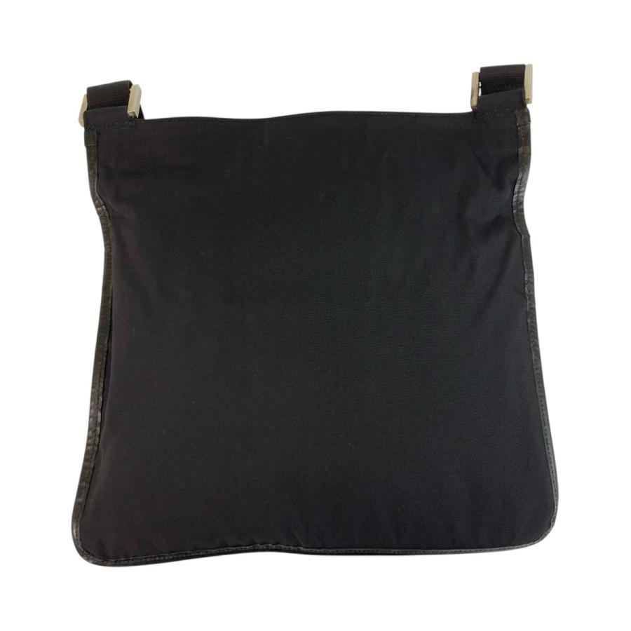 GUCCI（グッチ） ブラック 黒 シルバー金具 ナイロン/レザー 019 0335