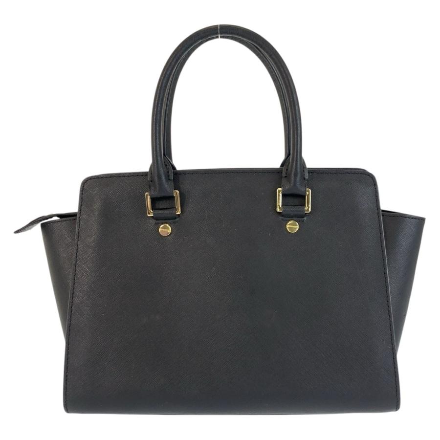 MICHAEL KORS ハンドバッグ ブラック MICHAEL KORS（マイケルコース） セルマ ブラック 黒 ゴールド金具