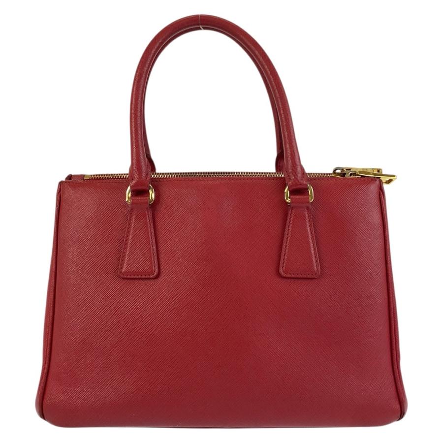 PRADA（プラダ） サフィアーノ ガレリア レッド ゴールド金具 レザー