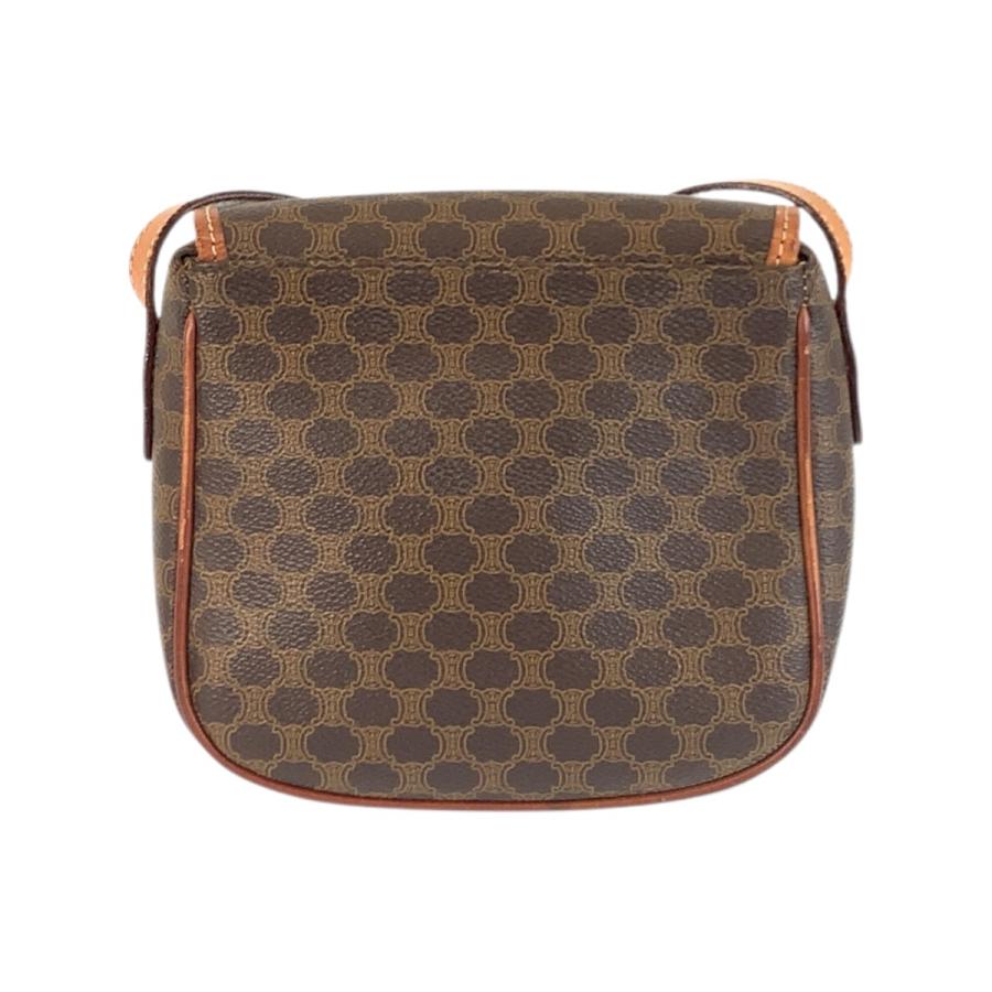 CELINE（セリーヌ） 美品 ヴィンテージ マカダム ブラウン ゴールド