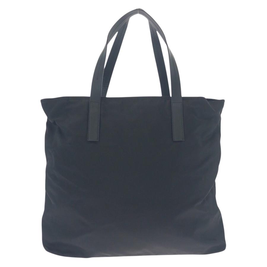 PRADA 美品 プラダ テスート 三角ロゴプレート ブラック ナイロン  