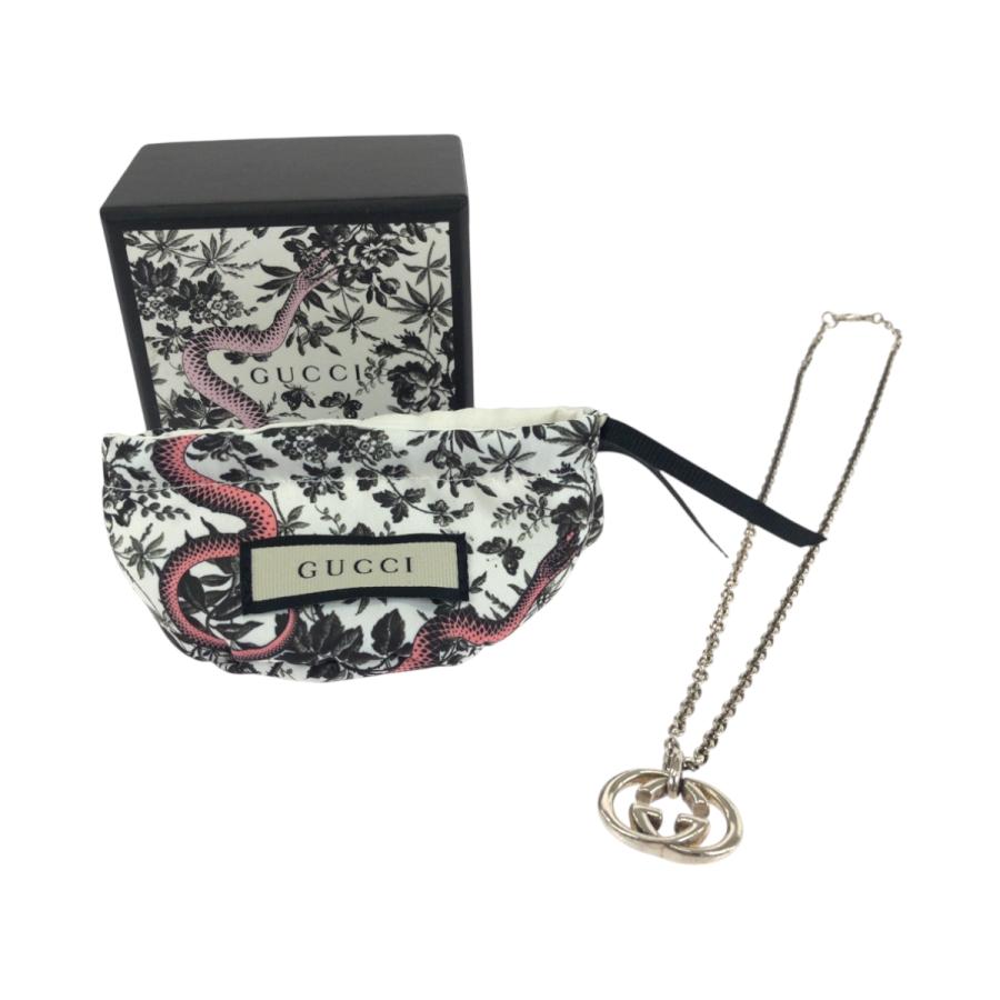 美品 GUCCI グッチ インターロッキング シルバー SV925 シルバー ネックレス メンズ 504113 | GUCCI | 09