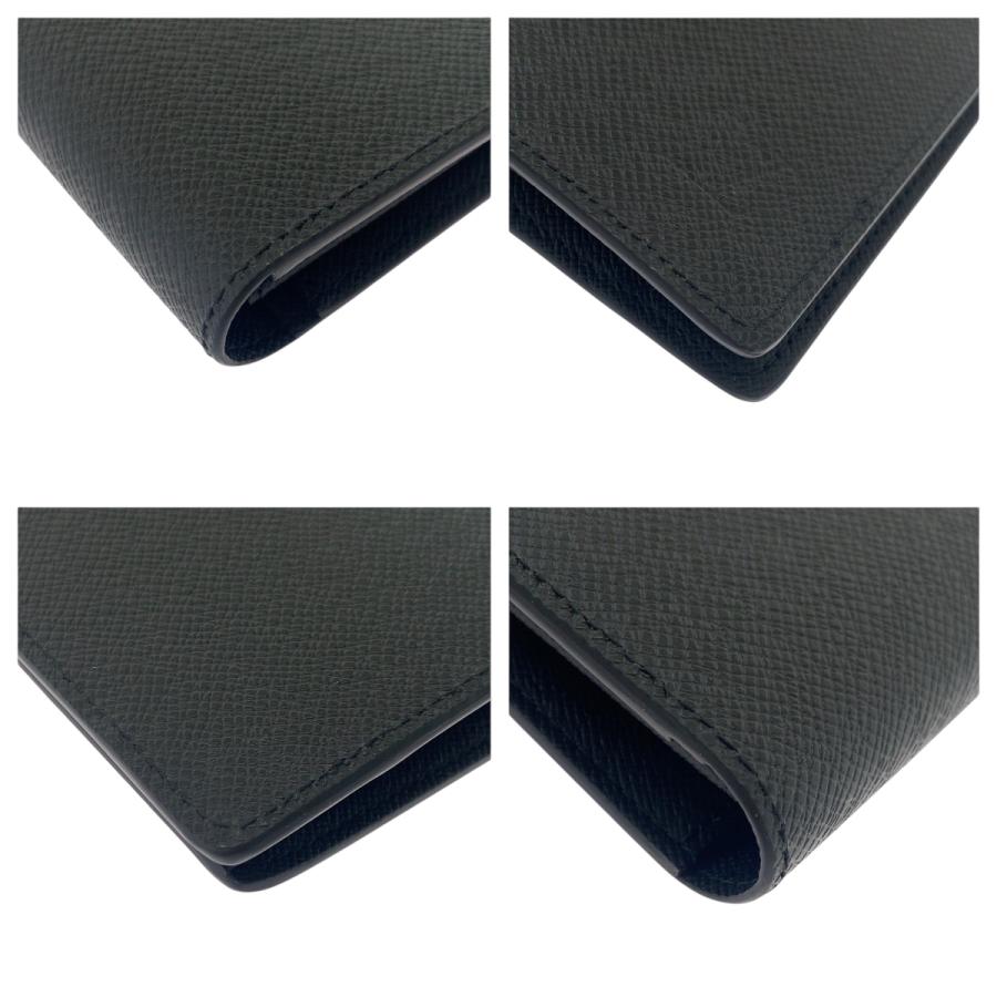 超美品 LOUIS VUITTON ルイヴィトン タイガ ポルトフォイユ ブラザ ノワール ブラック シルバー金具 タイガ M30178 長財布 メンズ 504133 | LOUIS VUITTON | 02