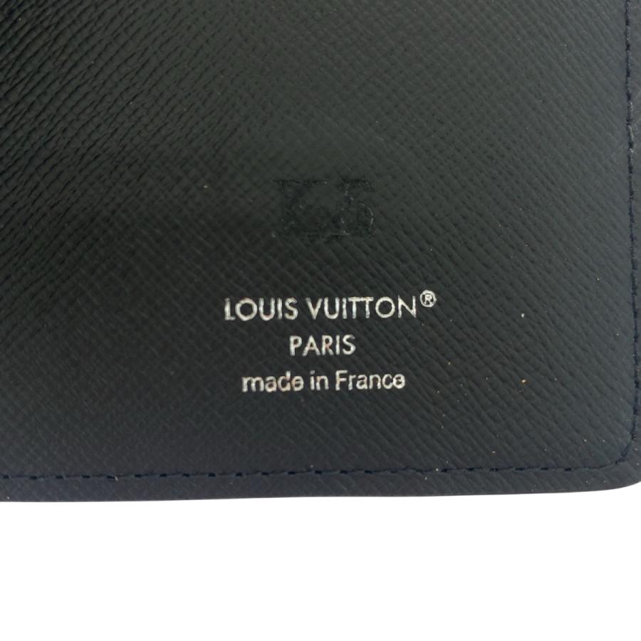 超美品 LOUIS VUITTON ルイヴィトン タイガ ポルトフォイユ ブラザ ノワール ブラック シルバー金具 タイガ M30178 長財布 メンズ 504133 | LOUIS VUITTON | 04