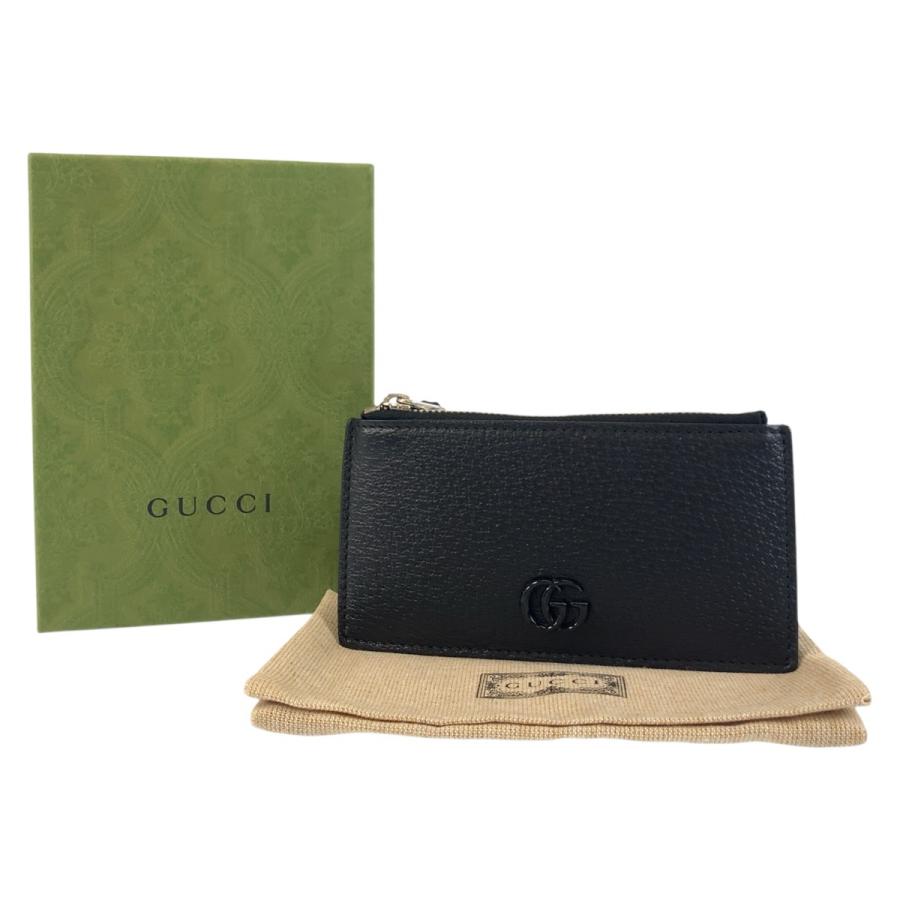 GUCCI（グッチ） 超美品 ダブルG 男女兼用 ブラック 黒 シルバー金具