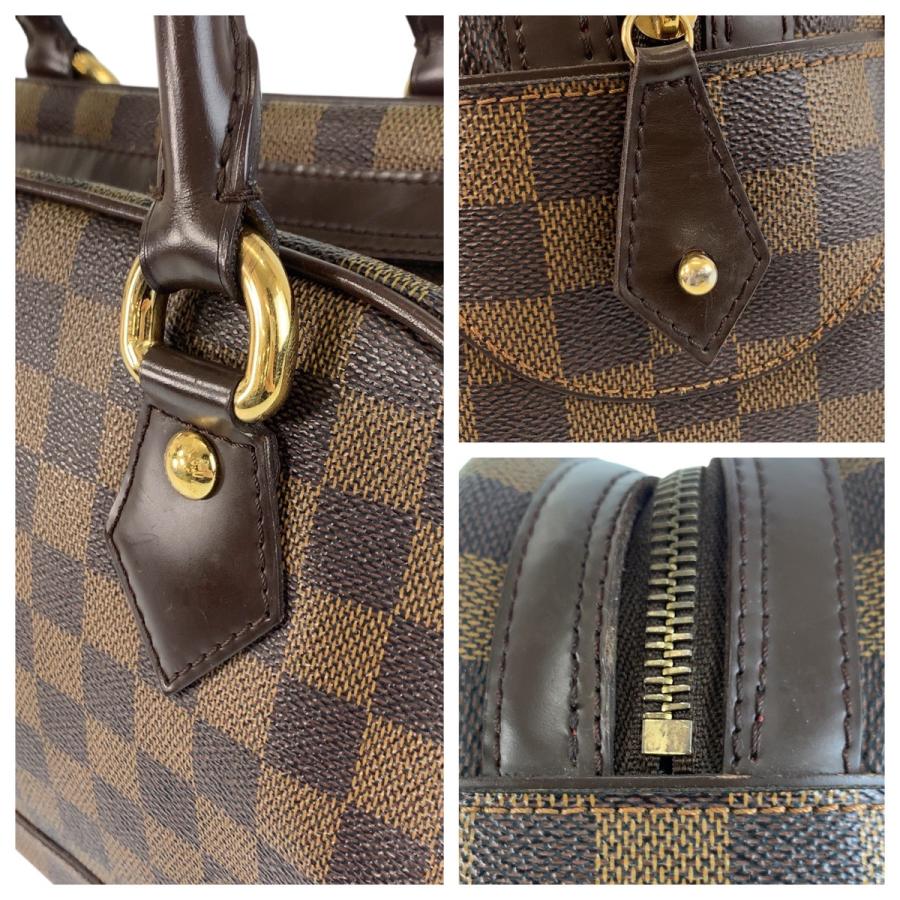 LOUIS VUITTON 美品 ルイヴィトン ダミエ ドゥオモ ブラウン