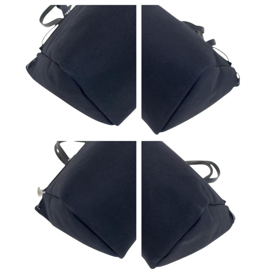 美品 HERMES エルメス エールバッグ カバスGM 替えバッグ付き ブラック シルバー金具 キャンバス/レザー  トートバッグ ??F刻印 504218 | HERMES | 03