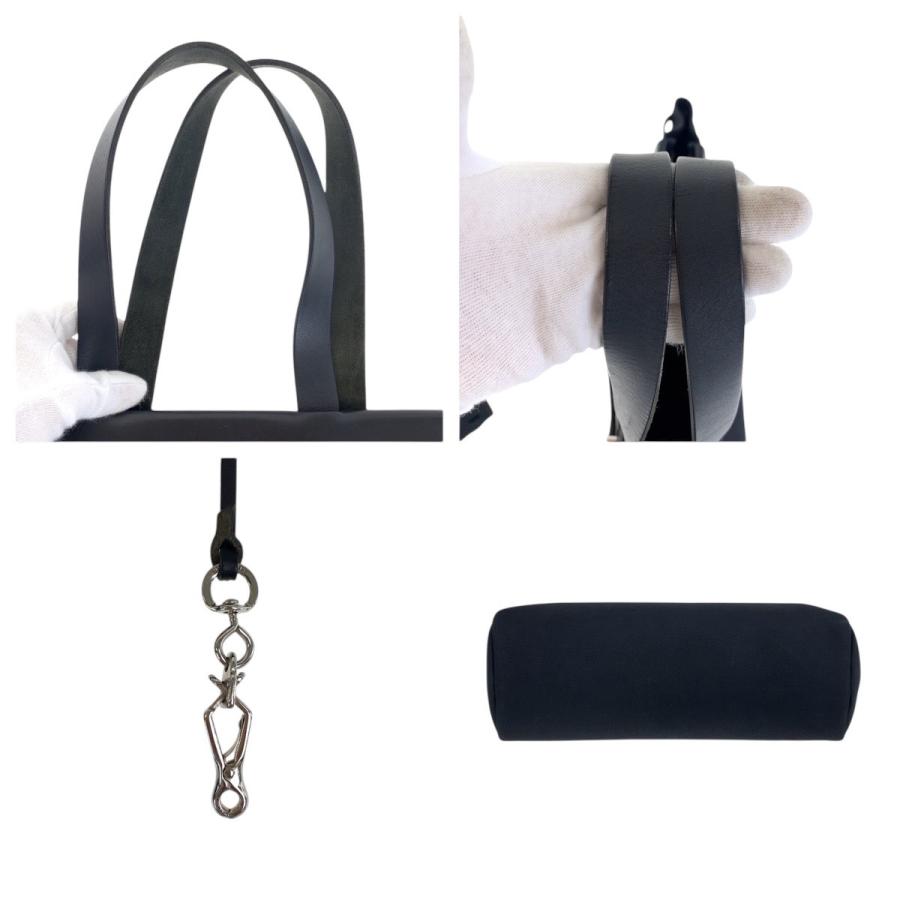 美品 HERMES エルメス エールバッグ カバスGM 替えバッグ付き ブラック シルバー金具 キャンバス/レザー  トートバッグ ??F刻印 504218 | HERMES | 05