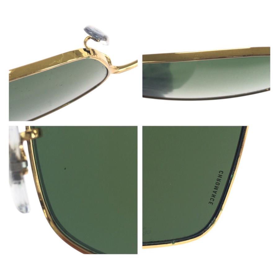 Ray-Ban（レイバン） 美品 ゴールド グリーン 合金 RB3717 サングラス