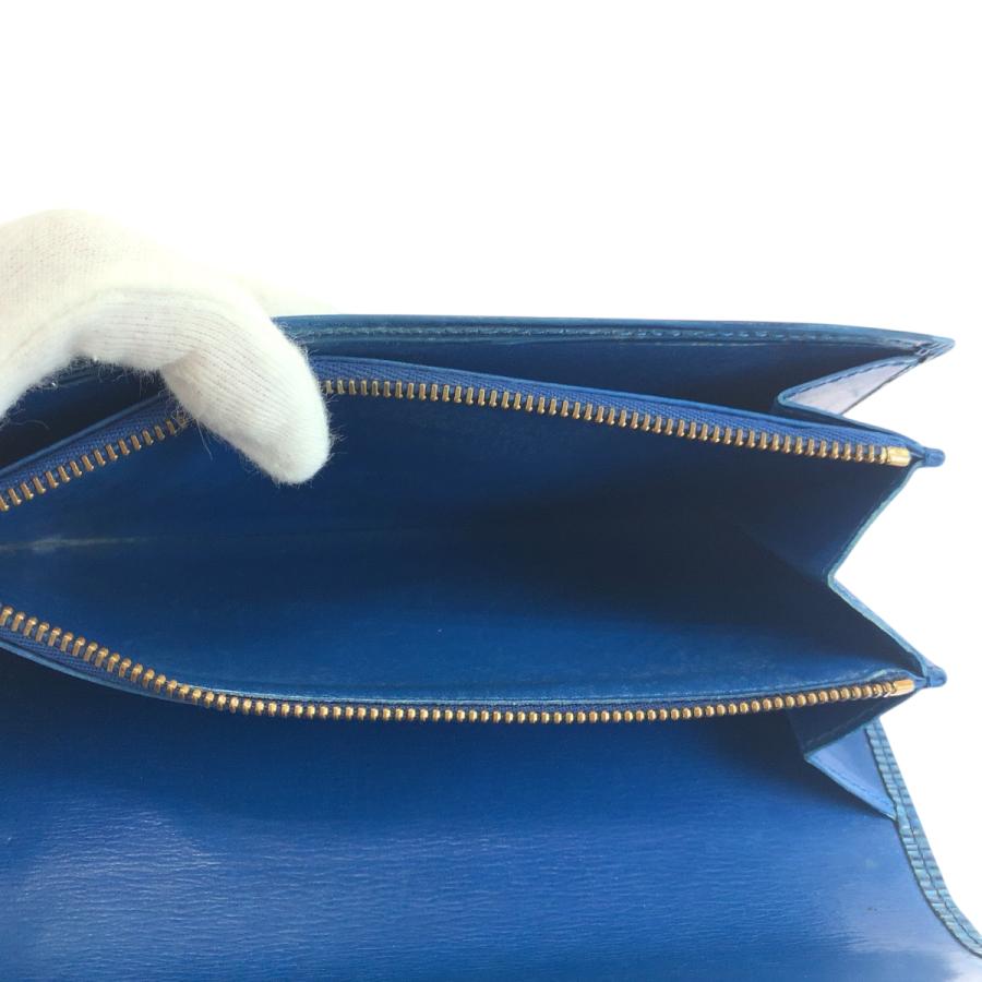 LOUIS VUITTON（ルイ・ヴィトン） エピ ポルト モネ クレディ ブルー