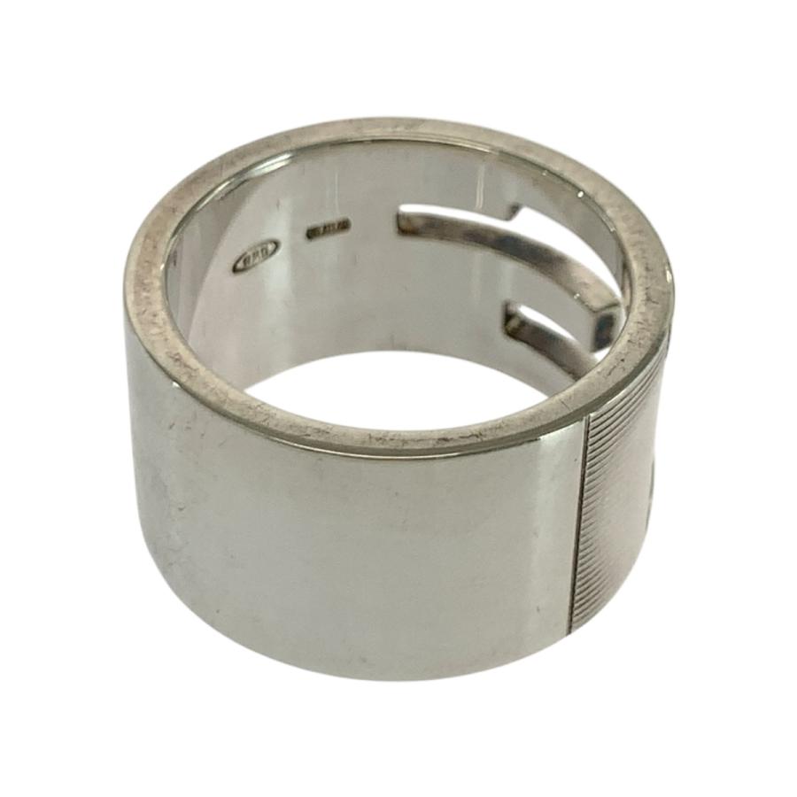 美品 GUCCI グッチ ブランデッドG サイズ17 シルバー シルバー925 リング 指輪 17号 メンズ 504394 | GUCCI | 05