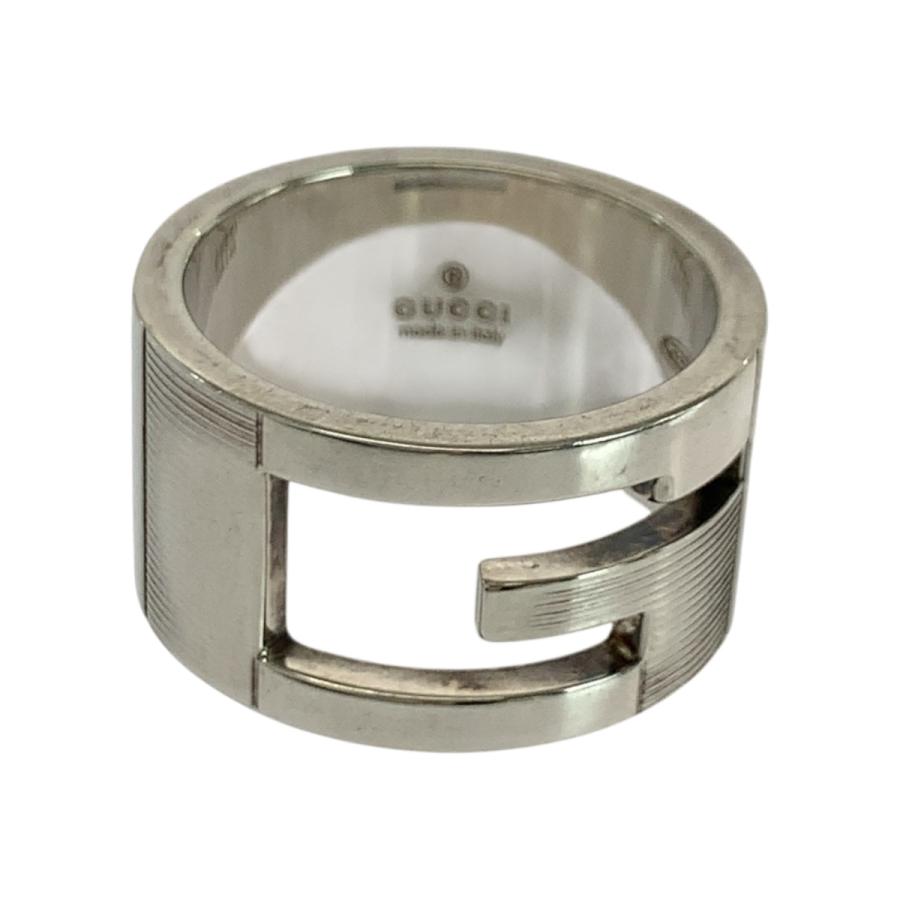美品 GUCCI グッチ ブランデッドG サイズ17 シルバー シルバー925 リング 指輪 17号 メンズ 504394 | GUCCI | 06