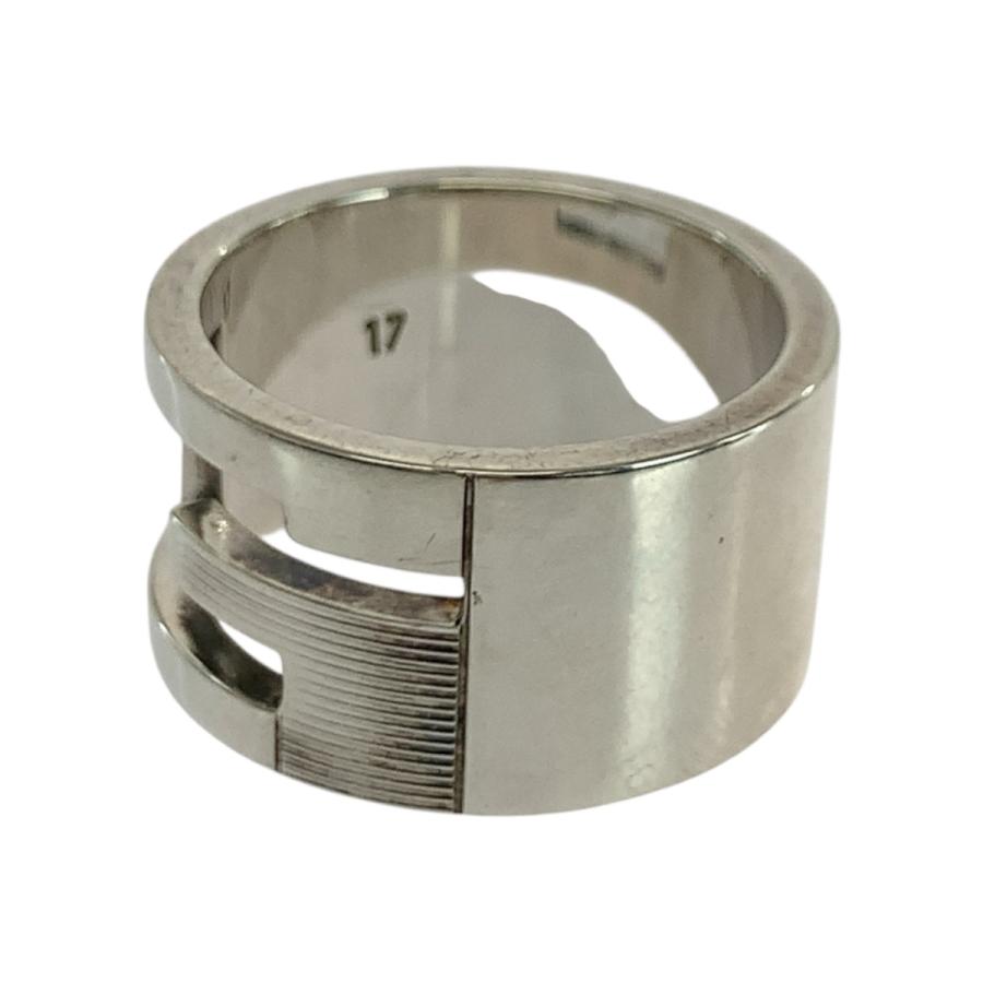 美品 GUCCI グッチ ブランデッドG サイズ17 シルバー シルバー925 リング 指輪 17号 メンズ 504394 | GUCCI | 07