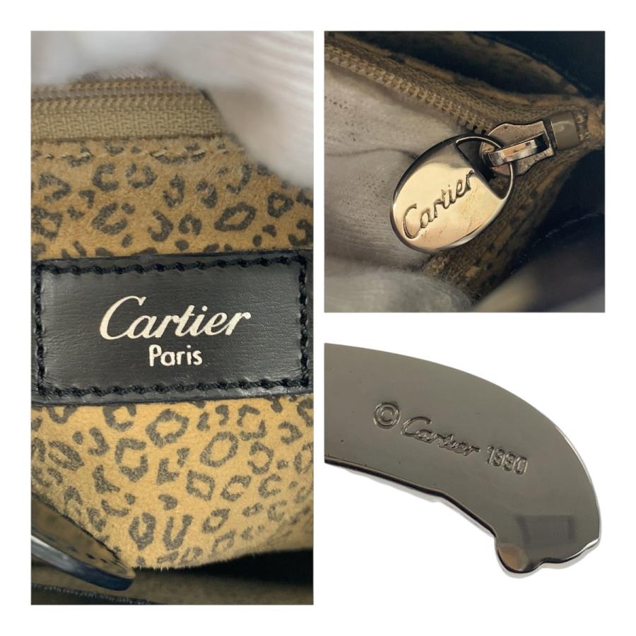 Cartier（カルティエ） 美品 パンテール ブラック 黒 シルバー金具