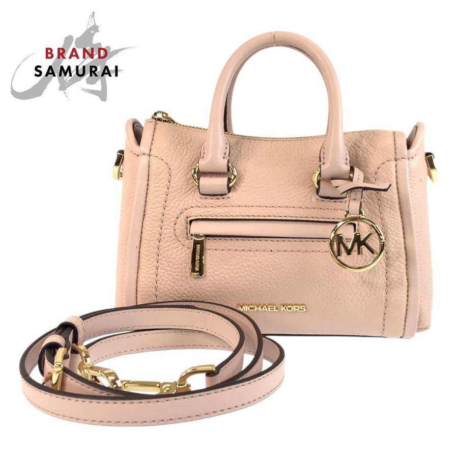 MICHAEL KORS（マイケルコース） 美品 カリーヌ サッチェル ピンク